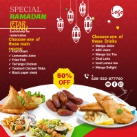 Ramadan iftar menu Isikwele (1:1) template