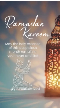 ramadan kareem, ramdan kareem instagram post template