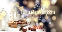Ramadan Kareem ad auf Facebook geteiltes Bild template