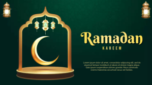 Ramadan Kareem Banner Template Digitalt display (16:9)