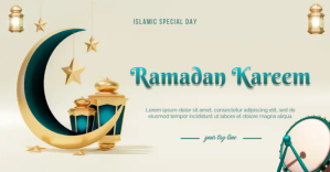 Gul Ramadan Celebration Обложка мероприятия для Facebook Template