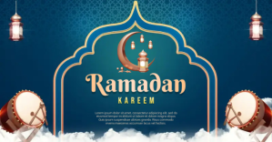 Ramadan Kareem Banner Template ปกอีเวนต์บน Facebook