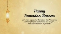 ramadan kareem Digital Display (16:9) template