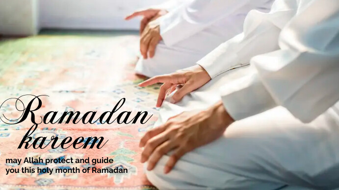Ramadan kareem Presentazione (16:9) template