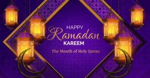 ramadan kareem delt Facebook-billede template
