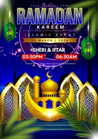 RAMADAN KAREEM A3 template