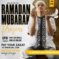 Ramadan Kareem Quadrato (1:1) template