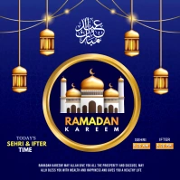 RAMADAN KAREEM Isikwele (1:1) template