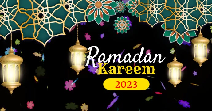 ramadan kareem Facebook 共享图片 template