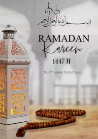 Ramadan kareem A1 template
