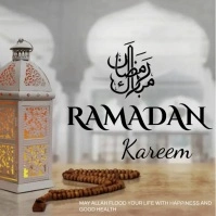 Ramadan Kareem Instagram Plasing template