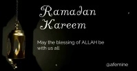 Ramadan Kareem Immagine condivisa di Facebook template