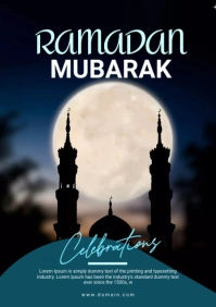 Ramadan Kareem Flyer A2 template