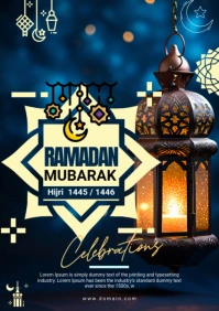 Ramadan Kareem Flyer A1 template