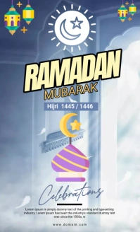 Ramadan Kareem Flyer US Legal template