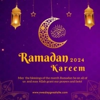 Ramadan Kareem Instagram Post Video template