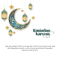 Ramadan kareem instragram post (2) Square (1:1) template