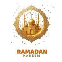 Ramadan Kareem Ornament Logo template