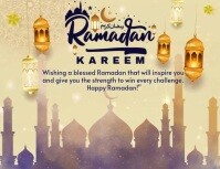 Ramadan Kareem Social Media Folder (US Letter) template