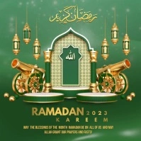 Ramadan Kareem video ad Persegi (1:1) template