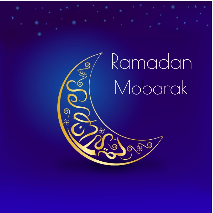Ramadan Mobarak Instagram post template