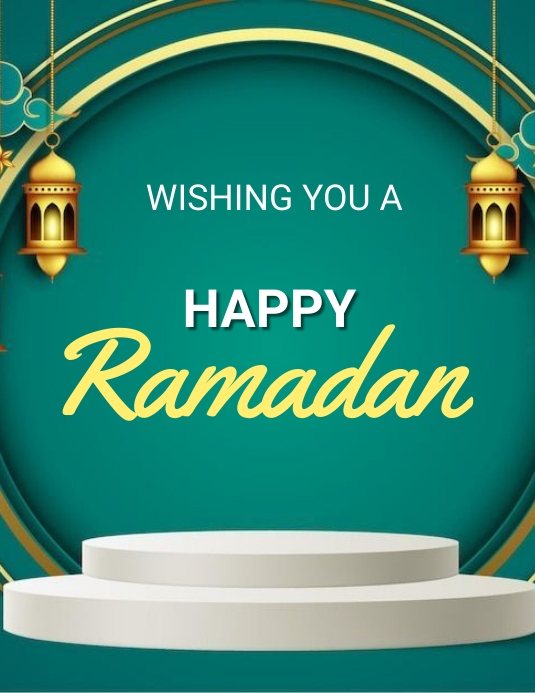 Ramadan Mubarak, happy Ramadan Template | PosterMyWall