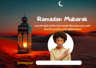 Ramadan Mubarak, Ramadan Kareem A5 template