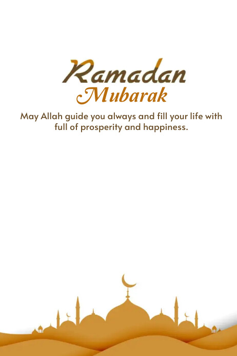 ramadan mubarak Template | PosterMyWall