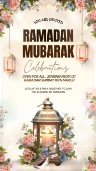 Ramadan Mubarak Instagram story template