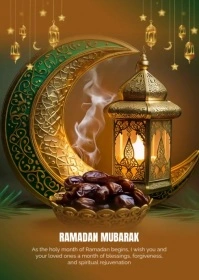 Ramadan mubarak video template A6