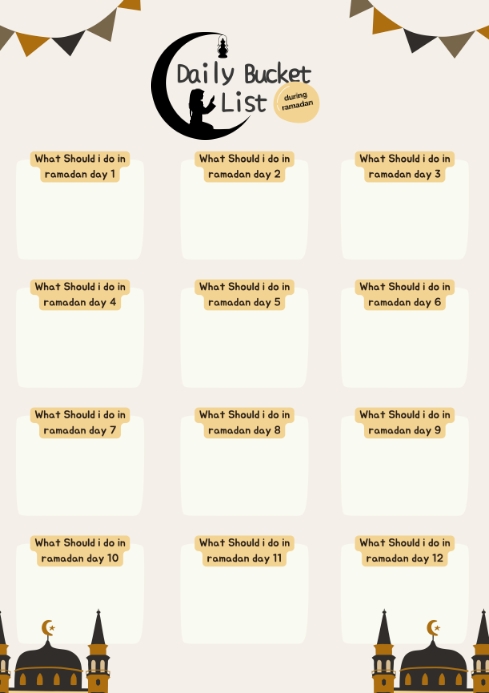 ramadan planner template free download ramadan planner template free download