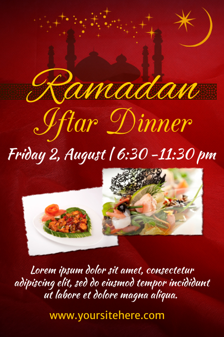 Ramadan Poster Templates  PosterMyWall Ramadan Poster Templates  PosterMyWall
