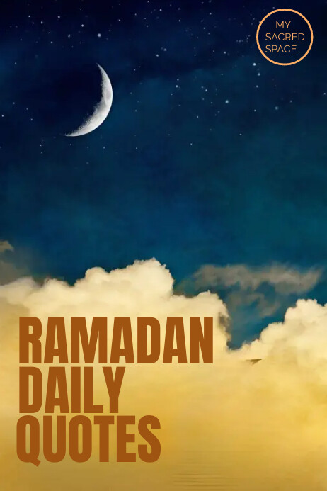 Ramadan Quotes Template PosterMyWall