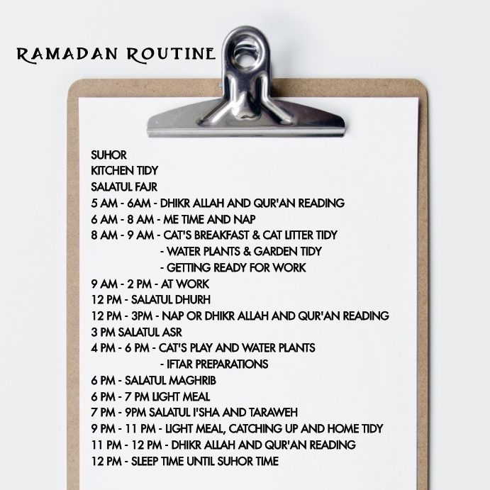 RAMADAN ROUTINE 11 ΰΉΰΈΰΈ‘ΰΉΰΈΰΈ₯ΰΈ | PosterMyWall