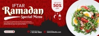 Ramadan Special Menu Banner Facebook Omslag Foto template