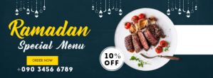 RAMADAN SPECIAL MENU Facebook-coverfoto template