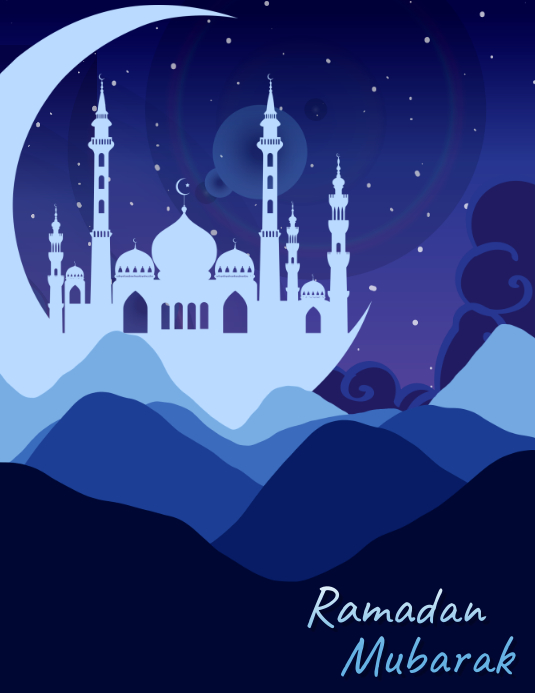 Ramadan Template Flyer (US Letter)