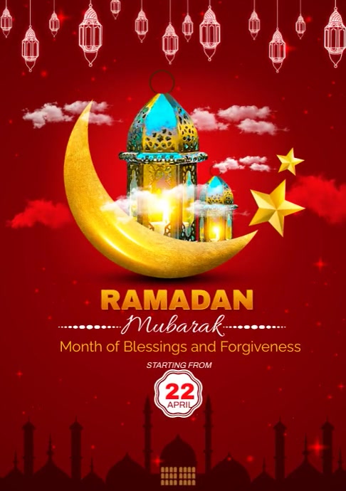 Ramadan templates,eid post A4