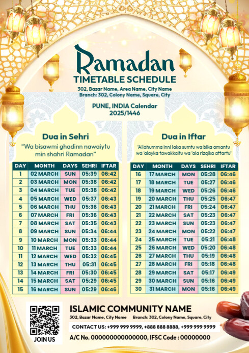 ramadan timetable 2025 slough ramadan timetable 2025 slough