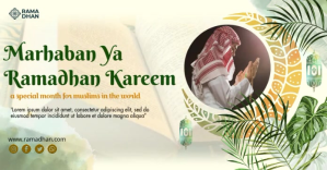 Ramadan Video Cover Imagem partilhada do Facebook template