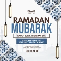 ramadan video Post Instagram template