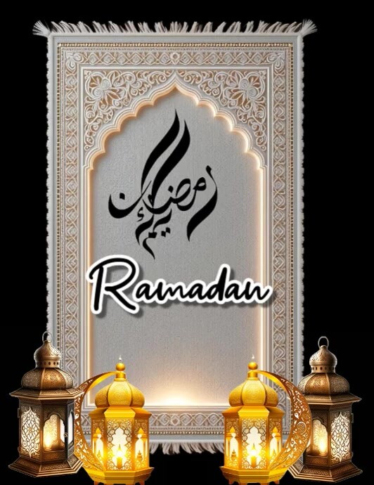Ramadan video flyer Pamflet (VSA Brief) template