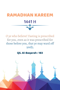 Ramadhan 2020 Template Postermywall