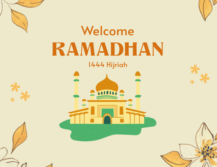 RAMADHAN Flyer (US Letter) template