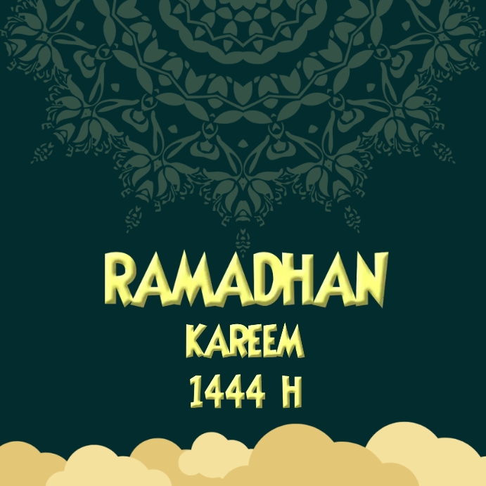 RAMADHAN Pos Instagram template
