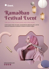 Ramadhan Festival A5 template