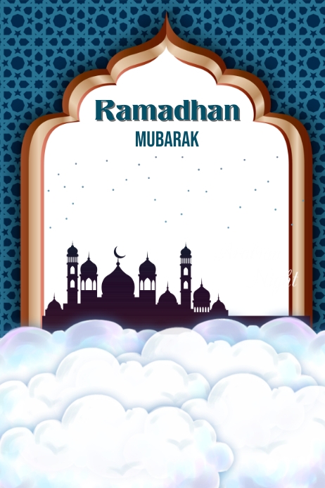 Ramadhan Flyer Poster template