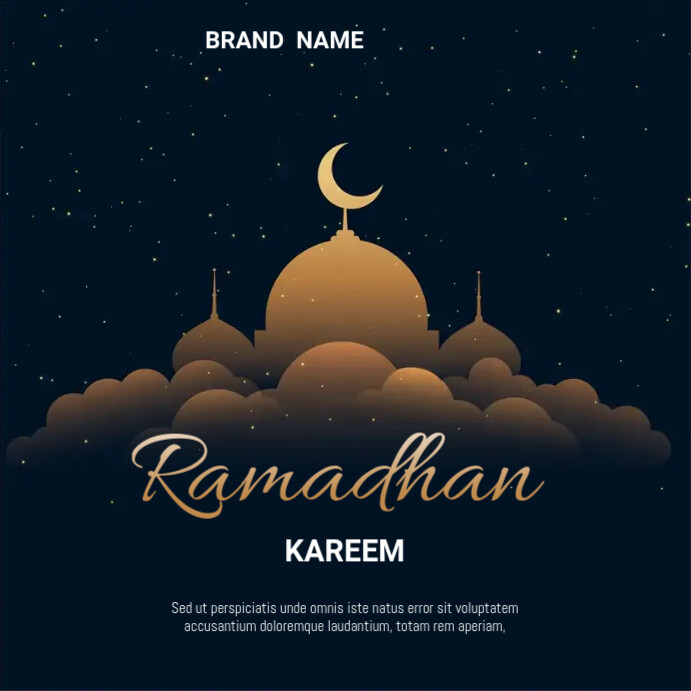 Copy of Ramadhan Kareem  PosterMyWall