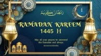 ramadhan video Цифровой дисплей (16 : 9) template