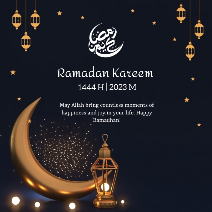 Ramdhan Kareem Template | PosterMyWall